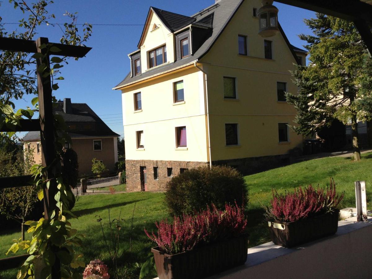 Am Balkon Des Erzgebirges Apartment Bernsbach Luaran gambar