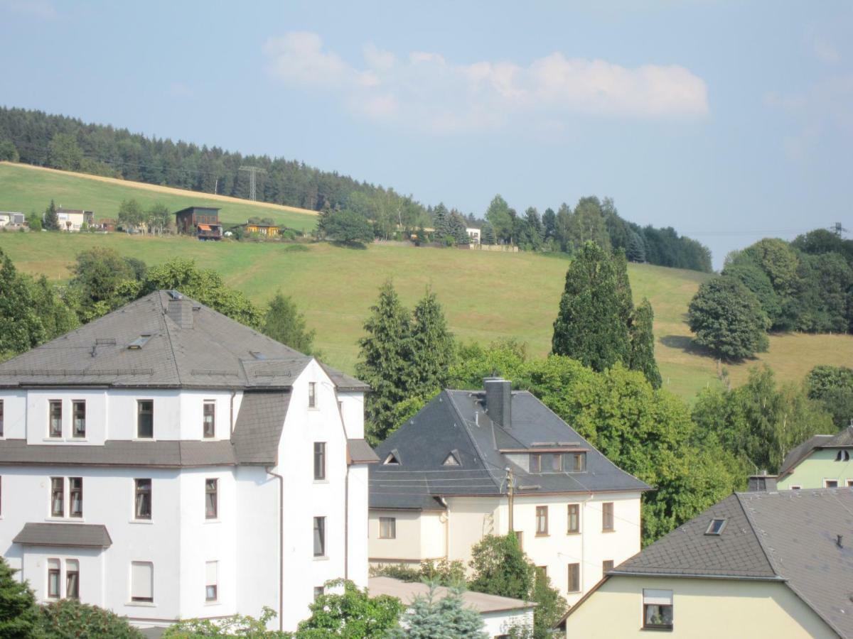 Am Balkon Des Erzgebirges Apartment Bernsbach Luaran gambar