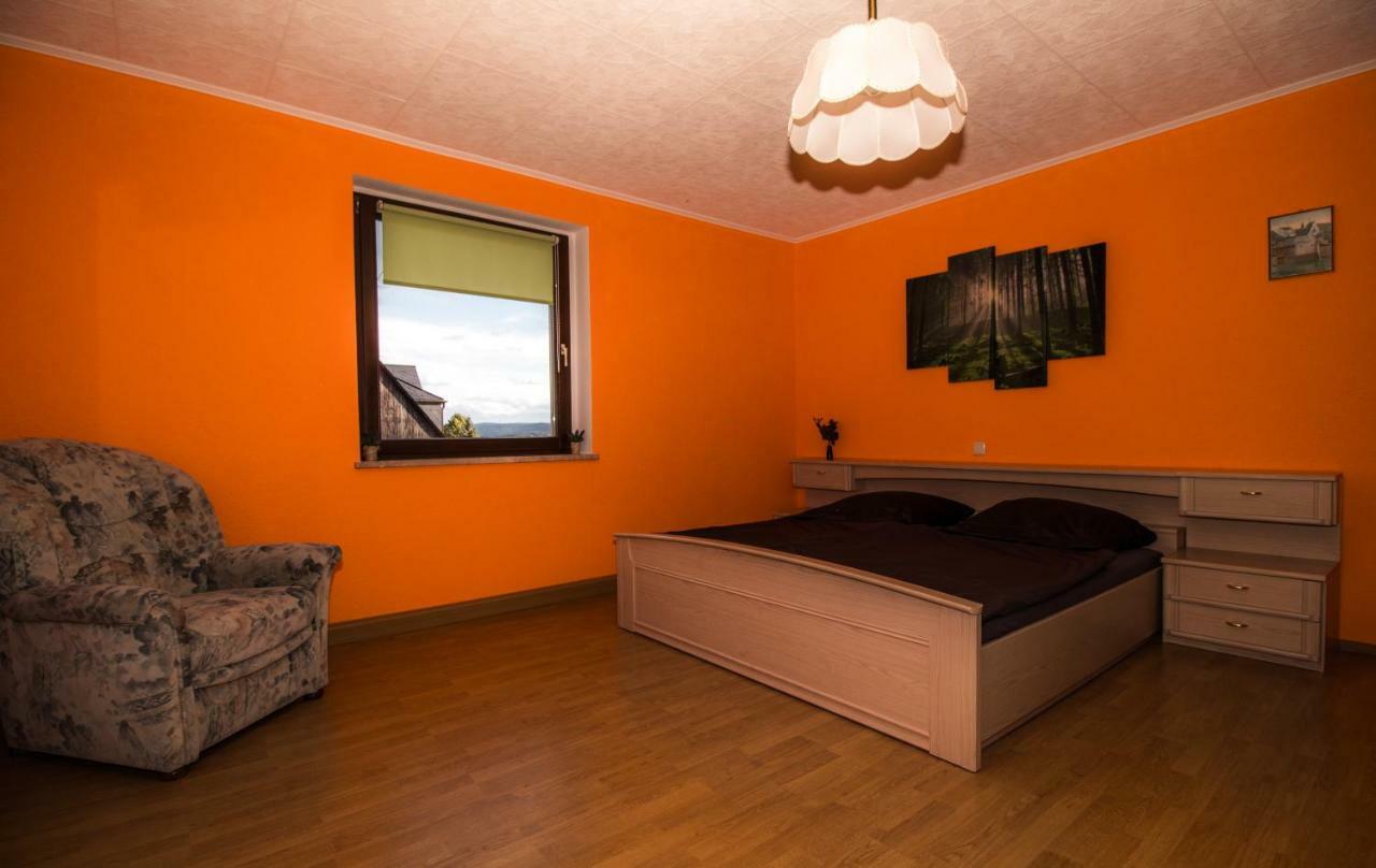 Am Balkon Des Erzgebirges Apartment Bernsbach Luaran gambar